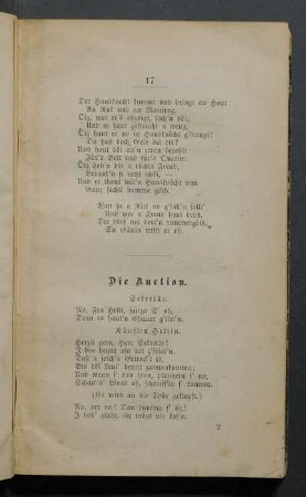 Die Auction.