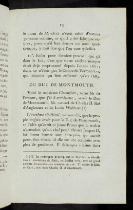 13-41 Du Duc de Montmouth
