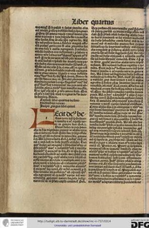 Incipit prologus libri quinti.
