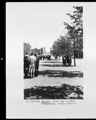 Berlin, Kundgebung Unter den Linden