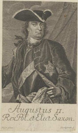 Bildnis des Augustus II.