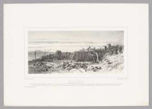 Prise du Bastion 9, Blatt 34 der Folge "Expédition et siège de Rome"
