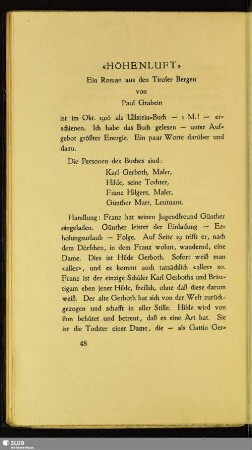 «Höhenluft»
