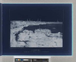 Hamburg : Hamburg, von Schwanenwik aus gesehen