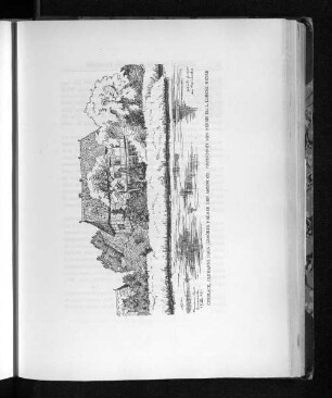 Curslack, Olemanns Haus (Gehörte früher den Amsincks). Gezeichnet von Herrn Ed. L. Lorenz-Meyer