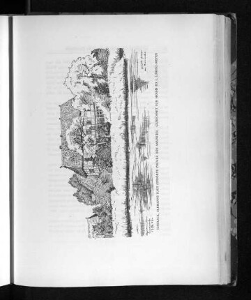 Curslack, Olemanns Haus (Gehörte früher den Amsincks). Gezeichnet von Herrn Ed. L. Lorenz-Meyer