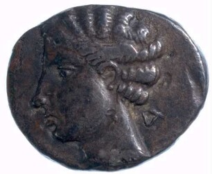 Münze, Drachme, ca. 450 - 400 v. Chr.