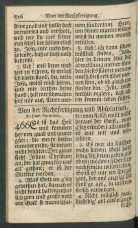 Von der Rechtfertigung und Absolution.