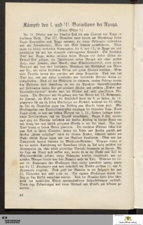 Kämpfe des I. und III. Bataillons bei Azuga