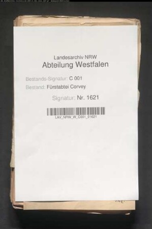 Meyer-Böhmer zu Vogelhorst vor Lemgo gegen Meyer Johann Tönnies zu Vogelhorst wegen der corveyschen, ehemals von Falkenbergschen Lehngüter vor Lemgo