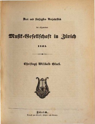 Neujahrstück der Allgemeinen Musik-Gesellschaft in Zürich, 53. 1865