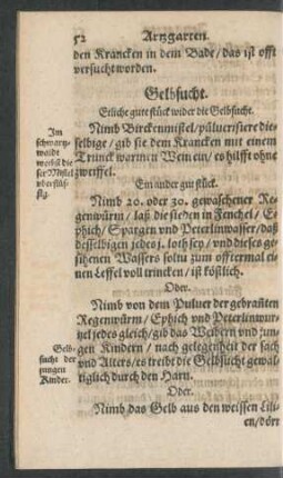 Gelbsucht.