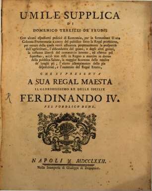 Umile supplica