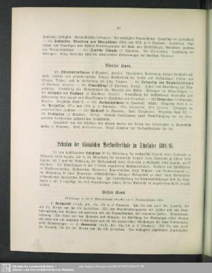 Lehrplan der Königlichen Werkmeisterschule