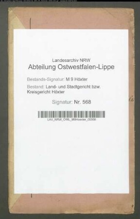 Ablösung des Gutes Brenkhausen bei Corvey.: Bd. A: Dokumentenmasse freiwillige Staatsanleihe.