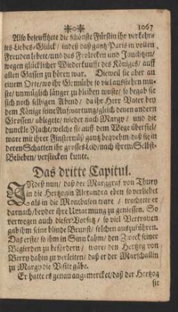 Das dritte Capitul
