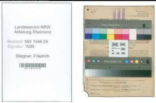Entnazifizierung Friedrich Steigner , geb. 06.09.1892 (Beamter)