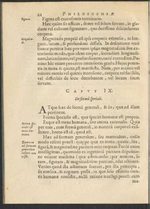 Caput IX.