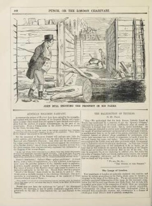 John Bull enjoying the prospect in his parks