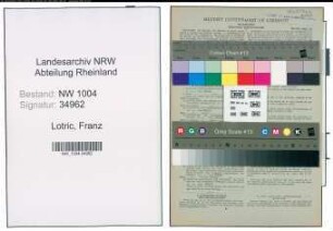 Entnazifizierung Franz Lotric , geb. 27.10.1911 (Bergmann)