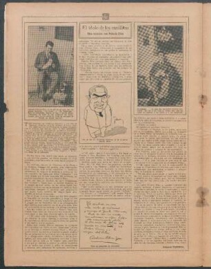 El ídolo de los canillitas : Diez minutos con Palacio Zino