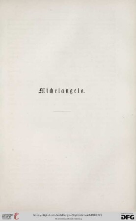 Michelangelo