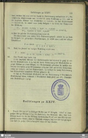 Auflösungen zu XXIV.