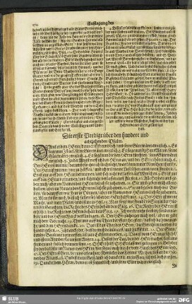 Außlegung des hundert und achtzehenden Psalms