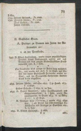 II. Geistlicher Staat