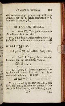 III. Figurae Similes.