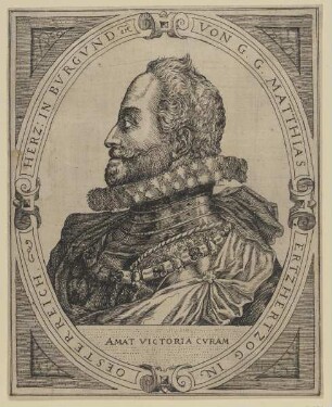Bildnis des Matthias Ertzhertzog in Oesterreich