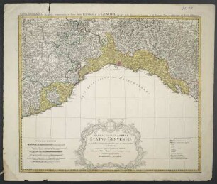 Mappa Geographica Status Genuensis