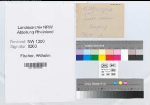 Entnazifizierung Wilhelm Fischer, geb. 26.05.1897 (Verwaltungsangestellter)
