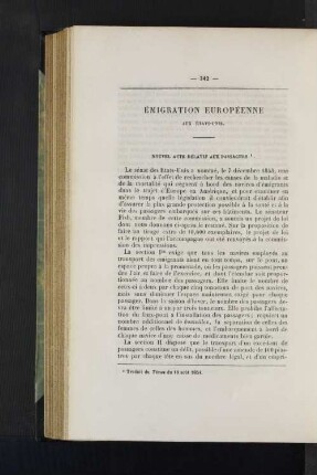 Emigration europeenne