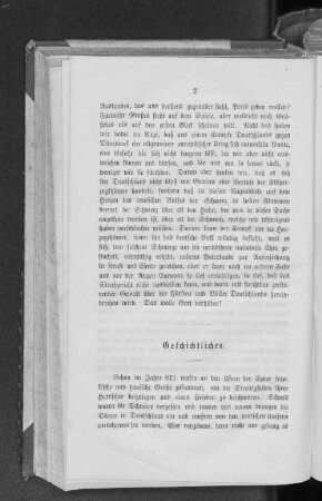 Geschichtliches.