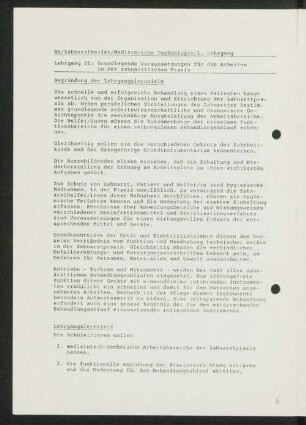 [Lehrgänge 01 bis 09]