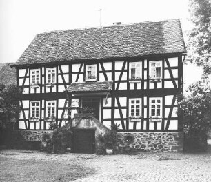 Fachwerkwohnhaus; Büdingen, Hauptstraße 36