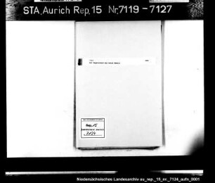Der Wegeverband des Amtes Remels