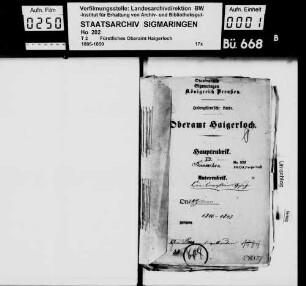 Heiligenzimmern: Baukonzessionen mit mehreren Lageplänen und Bauplänen