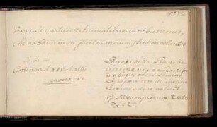 Eintrag (Göttingen, 14.03.1756) von G. Hosang