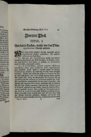 Titul I. - Titul VII.