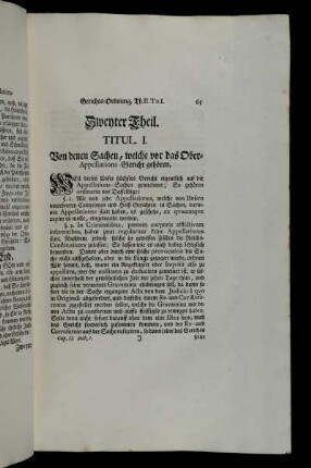 Titul I. - Titul VII.