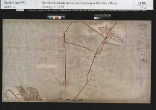 Schacht IV - III. Flöz, III. Abteilung (Bl. 2) mit Nachbringungen