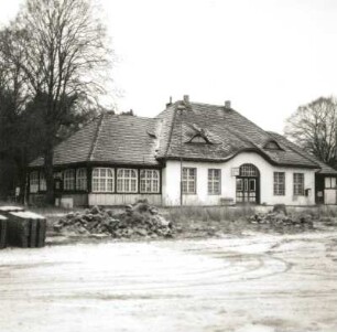 Trassenheide. Bahnhof, Empfangsgebäude (1911)