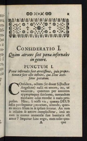 1-25, Consideratio I. - Consideratio IV.