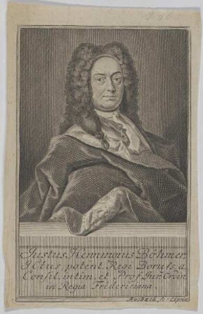 Bildnis des Justus Henningius Böhmer