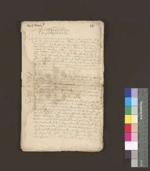 Ehevertrag/Eheberedung: Haberbier, Christoffer - von der Hoye, Gebe. verw. Ledebur, Otto