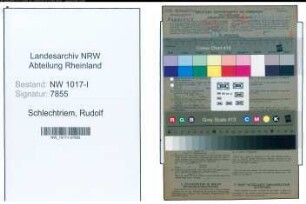 Entnazifizierung Rudolf Schlechtriem , geb. 31.01.1908 (Kaufmaennischer Angestellter)