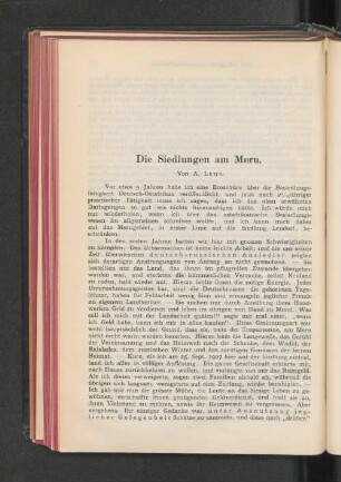 Die Sielungen am Meru.