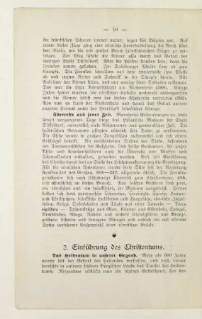 2. Einführung des Christentums